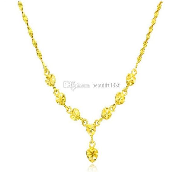 new luxury gold color women necklace heart design ladies link chain jewelry accessories necklaces female romantic wedding pendant 9739919, Silver
new luxury gold color women necklace heart design ladies link chain jewelry accessories necklaces female romantic wedding pendant 9739919, Silver