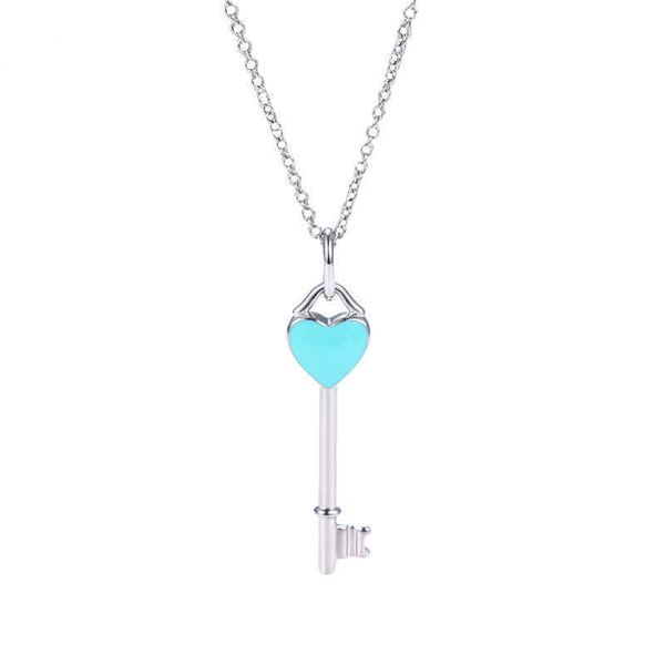 versatile the same enamel heart shaped key necklace of tiffay women's luxury style blue pink love collarbone pendant t721, Black
versatile the same enamel heart shaped key necklace of tiffay women's luxury style blue pink love collarbone pendant t721, Black