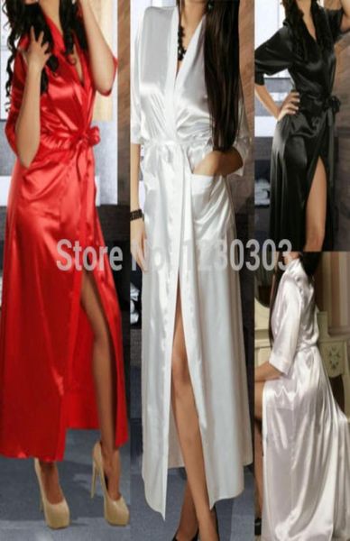whole long black silk kimono dressing gown bath robe babydoll lingerie nightdress3104332, Black;red
whole long black silk kimono dressing gown bath robe babydoll lingerie nightdress3104332, Black;red