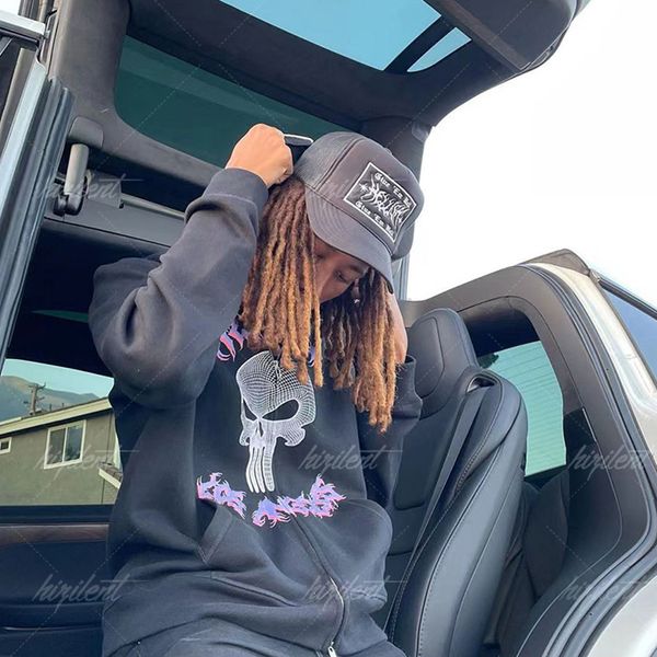 y2k european and american autumn and winter men's gothic sports casual coat retro dark rock skull print loose hoodie, Black
y2k european and american autumn and winter men's gothic sports casual coat retro dark rock skull print loose hoodie, Black