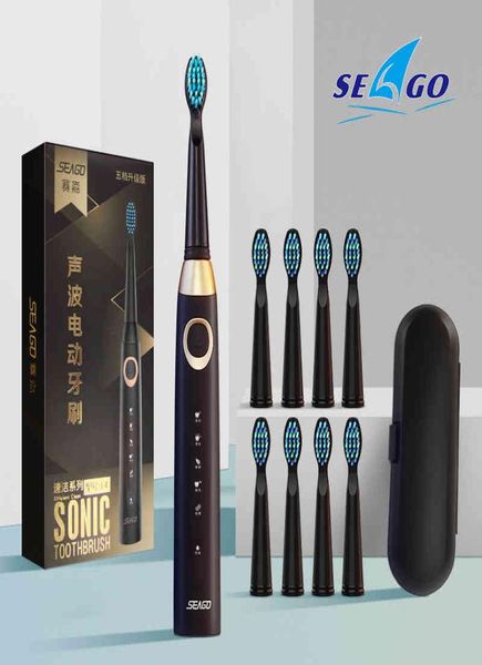 toothbrush seago electric toothbrush usb rechargeable 5 modes smart ultra toothbrushes travel case oral care brush 8 teeth heads q0508601338
toothbrush seago electric toothbrush usb rechargeable 5 modes smart ultra toothbrushes travel case oral care brush 8 teeth heads q0508601338