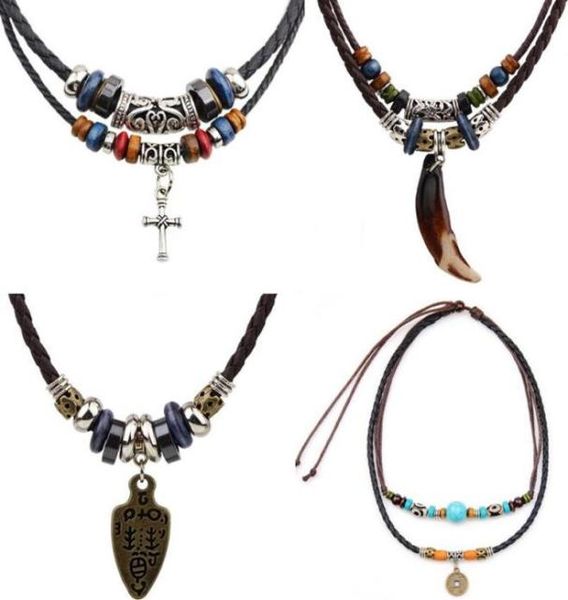 vintage men pendant necklaces woven genuine leather turquoise beads chain elephant indian crescent south american fashion necklac30363722879, Silver
vintage men pendant necklaces woven genuine leather turquoise beads chain elephant indian crescent south american fashion necklac30363722879, Silver