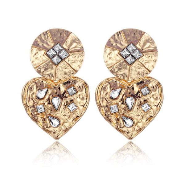 handmade crystal gold pladed earrings fashion circle inlay rhinestone earring african party jewelry set dubai gold jewelry6778663, Silver
handmade crystal gold pladed earrings fashion circle inlay rhinestone earring african party jewelry set dubai gold jewelry6778663, Silver