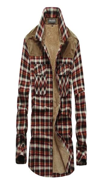 military shirt men casual shirts cotton winter wool thick warm shirts plaid fleece camisa masculina chemise homme great2873466, White;black
military shirt men casual shirts cotton winter wool thick warm shirts plaid fleece camisa masculina chemise homme great2873466, White;black