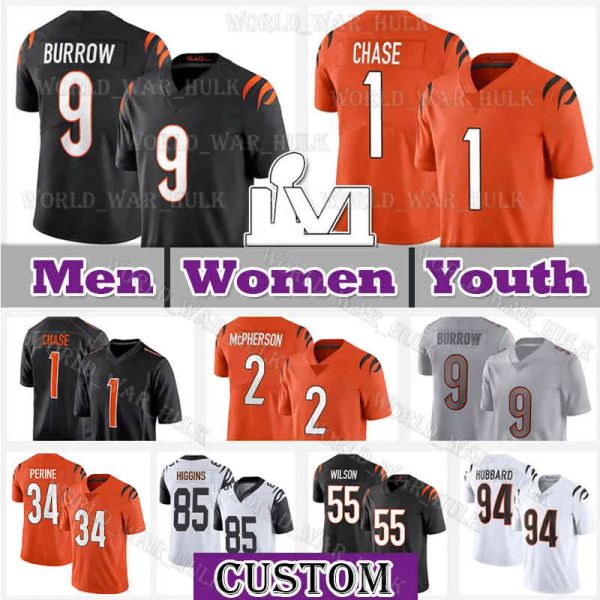 9 joe burrow football jersey 2 evan mcpherson jamarr chase samaje perine tee higgins mixon logan wilson sam hubbard trey hendrickson cincinn, Black;red
9 joe burrow football jersey 2 evan mcpherson jamarr chase samaje perine tee higgins mixon logan wilson sam hubbard trey hendrickson cincinn, Black;red