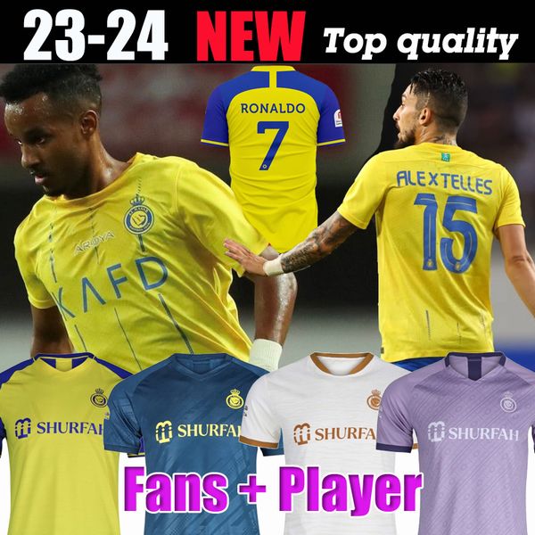22 23 24 al nassr fc soccer jerseys ronaldo 2023 2024 home yellow away 22 23 cr7 gonzalo martinez talisca women fans player version men, Black;yellow
22 23 24 al nassr fc soccer jerseys ronaldo 2023 2024 home yellow away 22 23 cr7 gonzalo martinez talisca women fans player version men, Black;yellow
