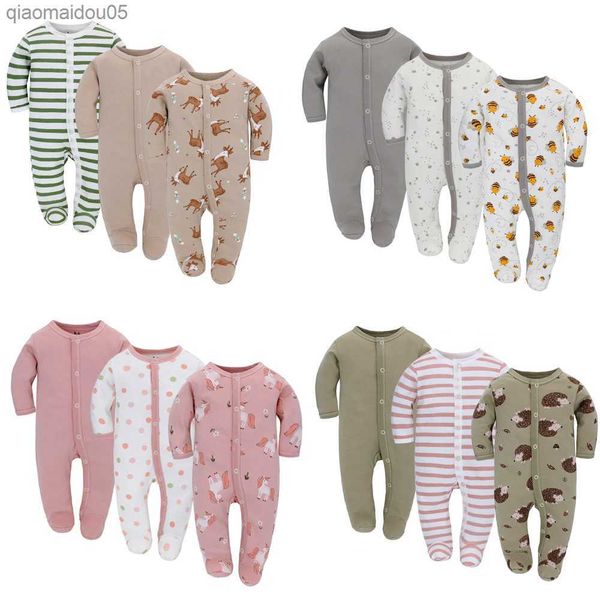 3 pieces baby rompers cotton boys girls newborn long sleeve spring winter clothes onesie jumpsuit infant soft pajamas clothing, Blue
3 pieces baby rompers cotton boys girls newborn long sleeve spring winter clothes onesie jumpsuit infant soft pajamas clothing, Blue
