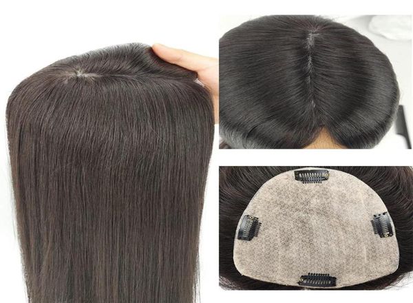 remy slik base human hair er for women natural black color straight clip in pieces 13x15cm4360272, Black;brown
remy slik base human hair er for women natural black color straight clip in pieces 13x15cm4360272, Black;brown