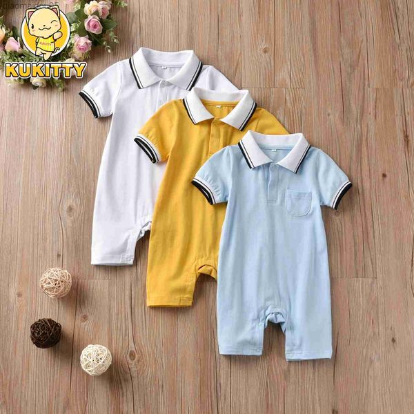 summer newborn infant baby boy one piece romper jumpsuit onesie thin cotton short sleeve polo neck toddler boys clothing l230712, Blue
summer newborn infant baby boy one piece romper jumpsuit onesie thin cotton short sleeve polo neck toddler boys clothing l230712, Blue