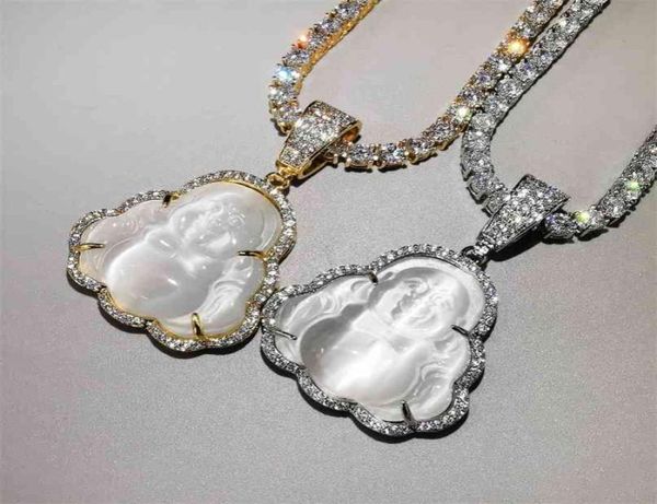 bling buddha pendant aaa cubic zircon necklace with tennis chain 8 colors hip hop punk jewelry gifts 2107212087186, Silver
bling buddha pendant aaa cubic zircon necklace with tennis chain 8 colors hip hop punk jewelry gifts 2107212087186, Silver