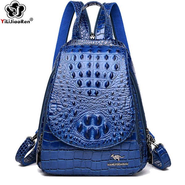 luxury crocodile pattern backpacks for ladies leather backpack women shoulder bag large capacity school bags for teenage girl 0728
luxury crocodile pattern backpacks for ladies leather backpack women shoulder bag large capacity school bags for teenage girl 0728