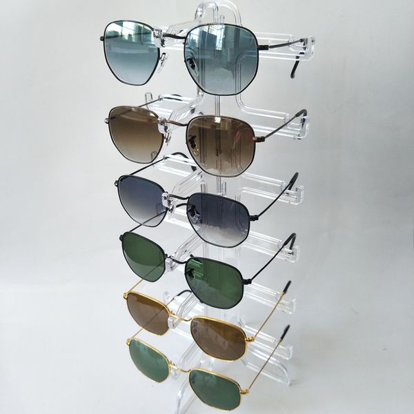 hexagonal sunglasses for men women glass lens retro sun glasses metal frame brand eyewear high quality, White;black
hexagonal sunglasses for men women glass lens retro sun glasses metal frame brand eyewear high quality, White;black