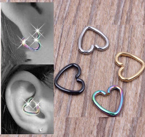 40pcslot mixed 4 colors ear cartilage earrings piercing heart labret rings lip hoop nose rings body jewelry3792080, Silver
40pcslot mixed 4 colors ear cartilage earrings piercing heart labret rings lip hoop nose rings body jewelry3792080, Silver