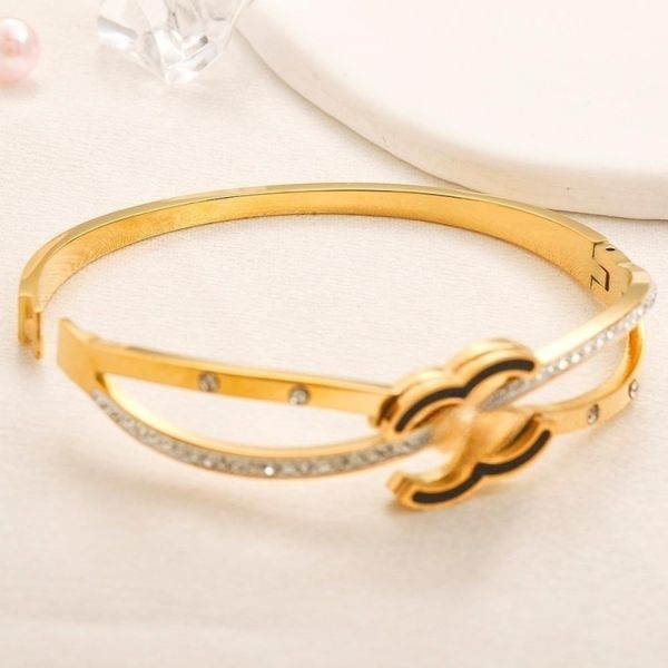 18k gold plated bangle womens love designer bracelets silver bangles c letters color bracelet fashion lady wedding party gifts jewelry, Black
18k gold plated bangle womens love designer bracelets silver bangles c letters color bracelet fashion lady wedding party gifts jewelry, Black