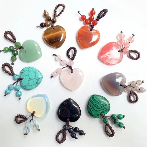natural stone key chain heart shape tiger eye stone rose quartzs keychain for women men jewelry accessories gift size 25x25mm, Silver
natural stone key chain heart shape tiger eye stone rose quartzs keychain for women men jewelry accessories gift size 25x25mm, Silver