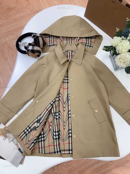 2023 designer baby coats fashion hooded kids jacket single breasted buckle windbreaker size 100-160 cm khaki child outwear, Camo
2023 designer baby coats fashion hooded kids jacket single breasted buckle windbreaker size 100-160 cm khaki child outwear, Camo