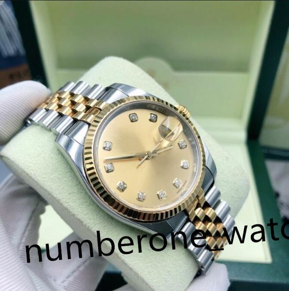 watches watch 116233 36mm mechanical automatic diamond gold dial jubilee bracelet original box paper luxury mens wristwatches with box watch, Slivery;brown
watches watch 116233 36mm mechanical automatic diamond gold dial jubilee bracelet original box paper luxury mens wristwatches with box watch, Slivery;brown