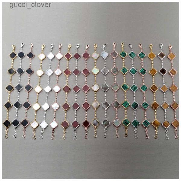 charm bracelets clover bracelets womens bracelet chain personalised bangle links silver braclets partner armband real gold bangles chains 18, Black
charm bracelets clover bracelets womens bracelet chain personalised bangle links silver braclets partner armband real gold bangles chains 18, Black