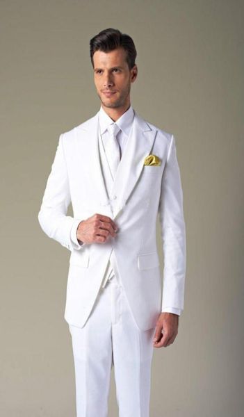 2018 back vent white one button peak lapel groom tuxedos groomsmen man suit men wedding suits bridegroom jacketpantsvestt7304719, Black;gray
2018 back vent white one button peak lapel groom tuxedos groomsmen man suit men wedding suits bridegroom jacketpantsvestt7304719, Black;gray