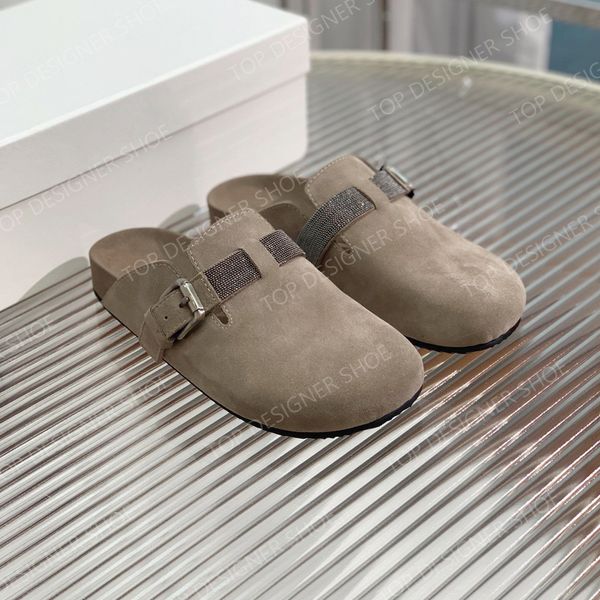 arizona slipper designer boston clog sandals slipper cork flat luxury leather slipper favorite beach loafers women's suede loafers 35-4, Black
arizona slipper designer boston clog sandals slipper cork flat luxury leather slipper favorite beach loafers women's suede loafers 35-4, Black