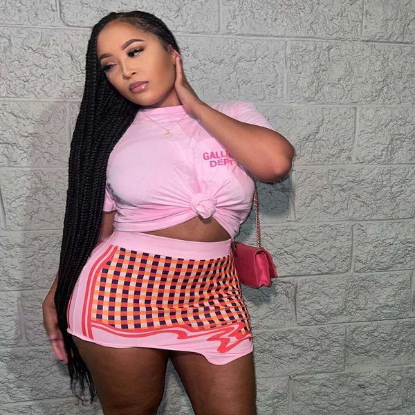 womens summer new spicy girls pink simple short sleeve t-shirt short skirt two piece set, White
womens summer new spicy girls pink simple short sleeve t-shirt short skirt two piece set, White