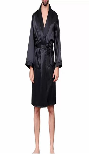 men black lounge sleepwear faux silk nightwear for men comfort silky bathrobes noble dressing gown men039s sleep robes plus siz4364277, Black;brown
men black lounge sleepwear faux silk nightwear for men comfort silky bathrobes noble dressing gown men039s sleep robes plus siz4364277, Black;brown