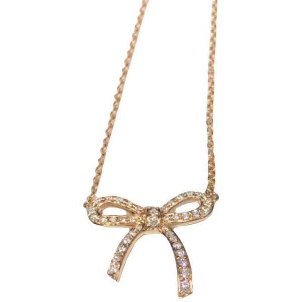luxury seiko high edition s925 sterling silver tiffay classic bow pendant 18k rose gold necklace for women gzot, Black
luxury seiko high edition s925 sterling silver tiffay classic bow pendant 18k rose gold necklace for women gzot, Black