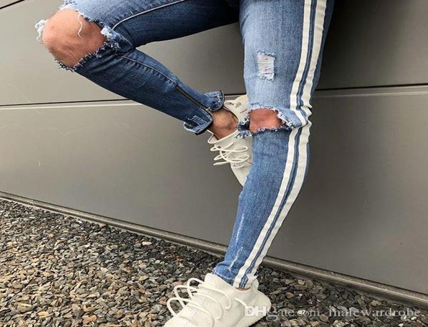 2018 new summer spring thin jeans men male homme ripped jean trousers biker jeans pencil pants5966275, Blue
2018 new summer spring thin jeans men male homme ripped jean trousers biker jeans pencil pants5966275, Blue