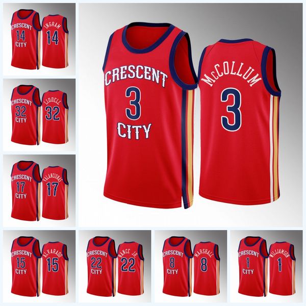 new orleans''pelicans''custom jersey 32 e.j. liddell cj 3 mccollum 41 garrett temple 14 ingram zion 1 williamson men bas, Black;red
new orleans''pelicans''custom jersey 32 e.j. liddell cj 3 mccollum 41 garrett temple 14 ingram zion 1 williamson men bas, Black;red