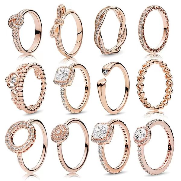 new popular 925 sterling silver rose gold fit thin finger rings stackable party round rings women original pandora jewelry gifts, Golden;silver
new popular 925 sterling silver rose gold fit thin finger rings stackable party round rings women original pandora jewelry gifts, Golden;silver