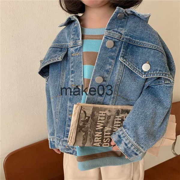 jackets spring fall boys and girls casual allmatch denim jackets 26 years kids turndown collar long sleeve coat children loose j230728, Blue;gray
jackets spring fall boys and girls casual allmatch denim jackets 26 years kids turndown collar long sleeve coat children loose j230728, Blue;gray