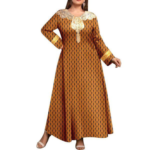 plus size dresses african women's size dress casual ankara printed fabric robe embroidered patch long sleeve a2225151 230727, Black
plus size dresses african women's size dress casual ankara printed fabric robe embroidered patch long sleeve a2225151 230727, Black