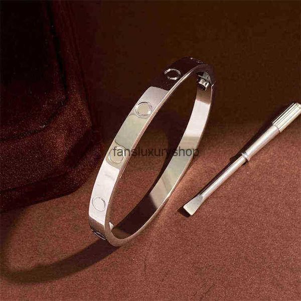 women lovers bracelet silver gold bangles men luxury designer jewelry titanium steel couple simple fashion no bolt driver nail screw diamond, Black
women lovers bracelet silver gold bangles men luxury designer jewelry titanium steel couple simple fashion no bolt driver nail screw diamond, Black
