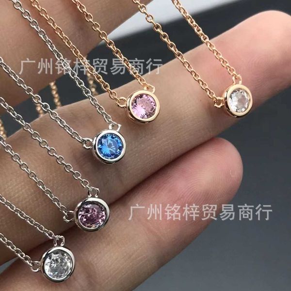designer's tiffay s925 silver classic small fresh fashion bubble diamond women's necklace
designer's tiffay s925 silver classic small fresh fashion bubble diamond women's necklace