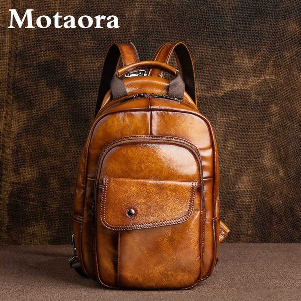 motaora men's retro mini backpack 2022 new genuine leather multifunctional backpacks for men vintage handmade male chest bags 0728
motaora men's retro mini backpack 2022 new genuine leather multifunctional backpacks for men vintage handmade male chest bags 0728