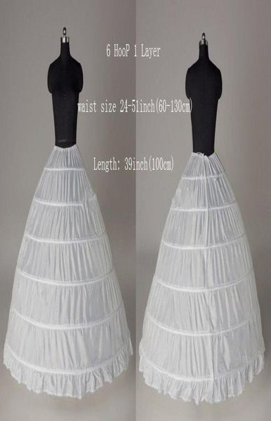2020 white 6 hoop slirt under wedding dresses puffy ball gowns crinoline petticoats bridal wedding accessories5595601
2020 white 6 hoop slirt under wedding dresses puffy ball gowns crinoline petticoats bridal wedding accessories5595601