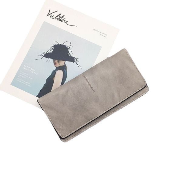 women's wallet new long women's thin, simple, vintage long, fashionable and versatile small wallet, Black
women's wallet new long women's thin, simple, vintage long, fashionable and versatile small wallet, Black
