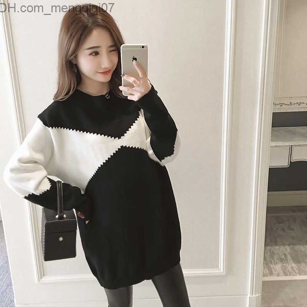 maternity dresses pregnant women's automatic dress spring black and white sweater long sleeve o-neck fashion pregnant women's knit
maternity dresses pregnant women's automatic dress spring black and white sweater long sleeve o-neck fashion pregnant women's knit