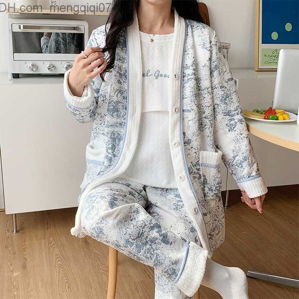 maternity dresses 3-piece/set maternity pajamas maternity clothing care pajamas fashion gold velvet nursing pajamas maternity clothing z2307, White
maternity dresses 3-piece/set maternity pajamas maternity clothing care pajamas fashion gold velvet nursing pajamas maternity clothing z2307, White