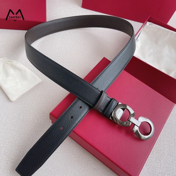 3.5cm mens belts real leather designer belt daily causal exquisite reversible cintura for men woman ceinture smooth buckle with box, Black;brown
3.5cm mens belts real leather designer belt daily causal exquisite reversible cintura for men woman ceinture smooth buckle with box, Black;brown