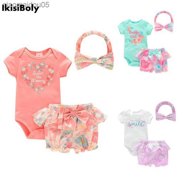 girl baby bodysuits 3-12m short sleeve rompers kids summer 3 pack headwear pants set for toddlers onesies come l230712, Blue
girl baby bodysuits 3-12m short sleeve rompers kids summer 3 pack headwear pants set for toddlers onesies come l230712, Blue
