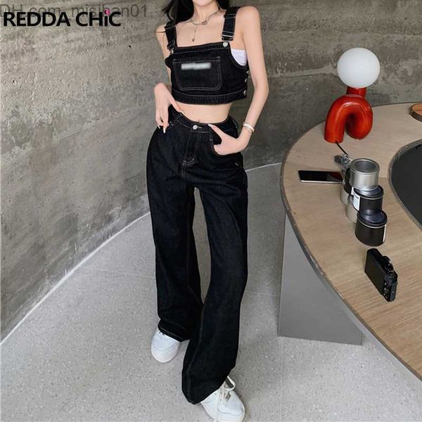 women's jeans redreachic acubi fashion two piece class pants set women's black jeans coat large pocket jumpsuit women's dunar, Blue
women's jeans redreachic acubi fashion two piece class pants set women's black jeans coat large pocket jumpsuit women's dunar, Blue