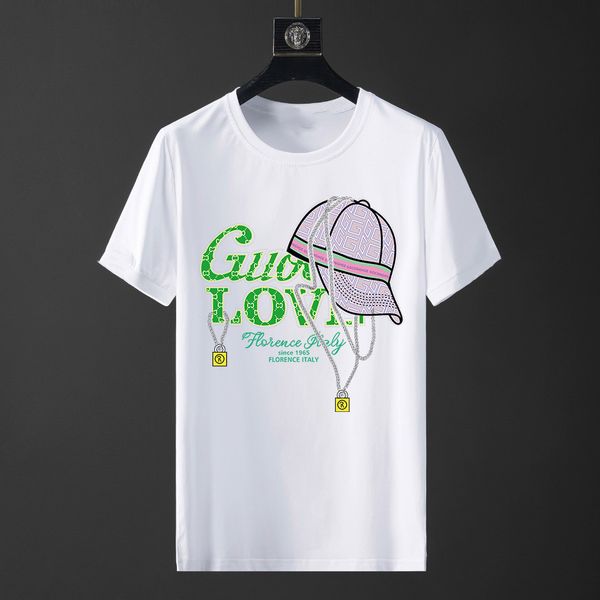 2023 summer geometric letter print men's casual t-shirts crew neck short-sleeve breathable fashion men's tees fb081, White;black
2023 summer geometric letter print men's casual t-shirts crew neck short-sleeve breathable fashion men's tees fb081, White;black