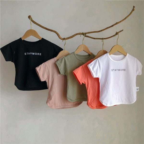 tshirts summer 5 color tshirt boys thin breathable short sleeves letter tees for girls clothes children cotton 230728, Blue
tshirts summer 5 color tshirt boys thin breathable short sleeves letter tees for girls clothes children cotton 230728, Blue