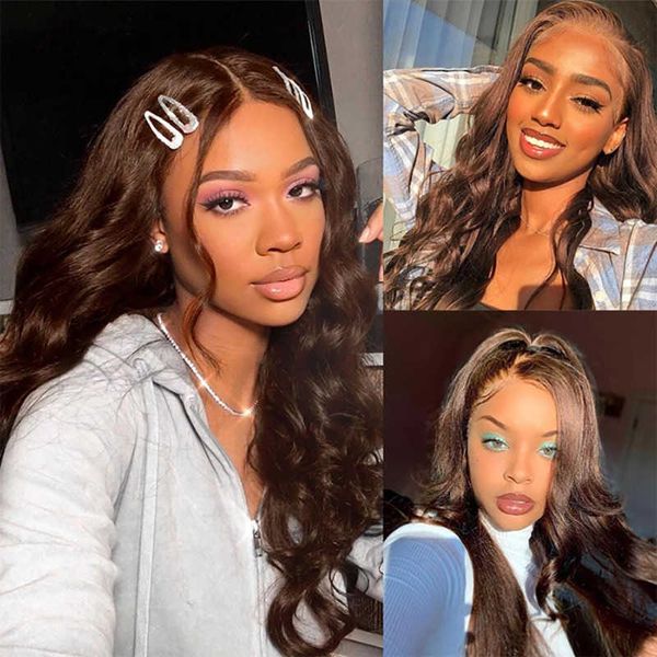synthetic wigs chocolate brown 13x4 lace frontal wig 30inch synthetic front body wave hair wigs hd transparent t part for women 230227, Black
synthetic wigs chocolate brown 13x4 lace frontal wig 30inch synthetic front body wave hair wigs hd transparent t part for women 230227, Black