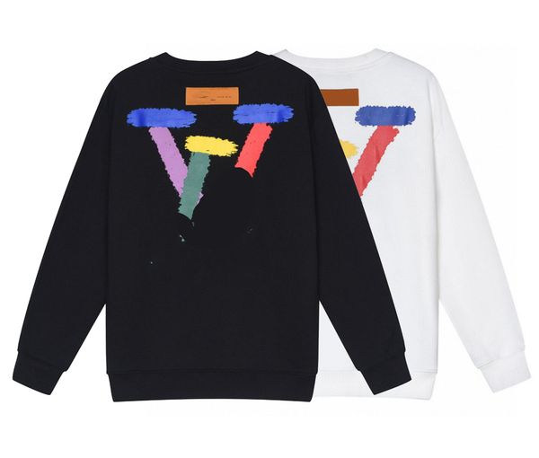 men's hoodies iridescence horizontal bar rainbow color block large letter round neck sweater on the back, Black
men's hoodies iridescence horizontal bar rainbow color block large letter round neck sweater on the back, Black