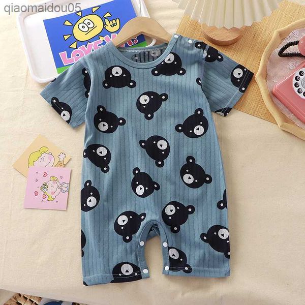printed cartoon cute baby boys and girls summer pajamas onesie infantil come pure cotton newborn baby clothes romper jumpsuit l230712, Blue
printed cartoon cute baby boys and girls summer pajamas onesie infantil come pure cotton newborn baby clothes romper jumpsuit l230712, Blue