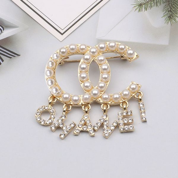 20style brand designer c double letter brooches women men pearl letter pendant brooch pin metal fashion jewelry accessories, Gray
20style brand designer c double letter brooches women men pearl letter pendant brooch pin metal fashion jewelry accessories, Gray
