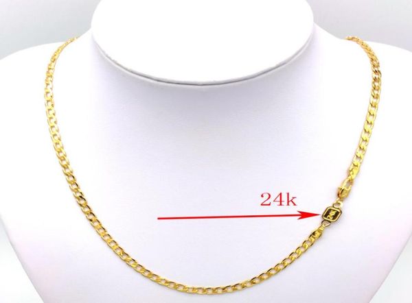 solid 24 k stamp link c gold gf women039s necklace curb chain birthday valentine gift valuable 20quot 50 4 mm3400322, Silver
solid 24 k stamp link c gold gf women039s necklace curb chain birthday valentine gift valuable 20quot 50 4 mm3400322, Silver