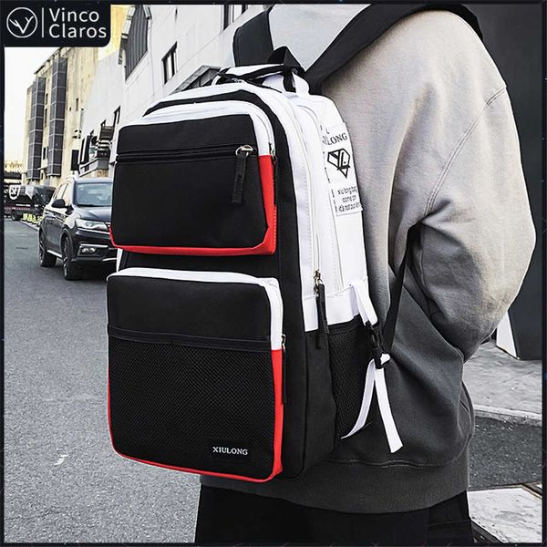 fashion large capacity men's backpack multiple pockets school backpack for teenager trend cool couple backpacks bags 2020 0728
fashion large capacity men's backpack multiple pockets school backpack for teenager trend cool couple backpacks bags 2020 0728